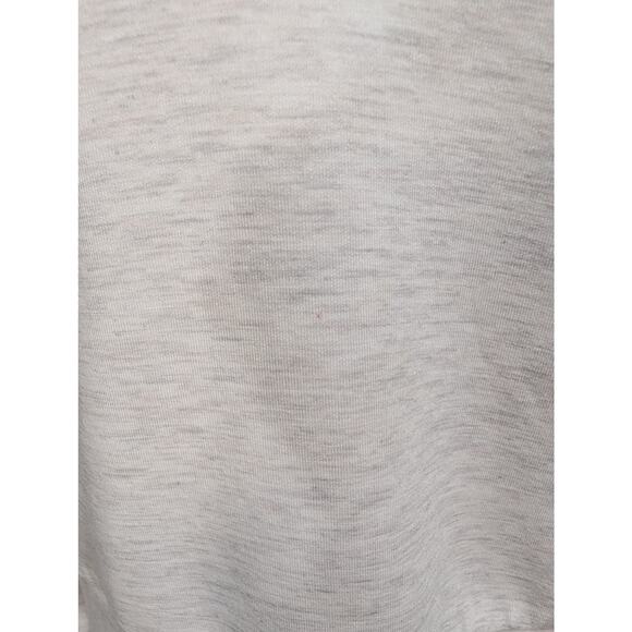 Varley Davidson Sweat Half Zip Top DoubleSoft Gray Beige Viscose Blend Size M - Picture 6 of 11